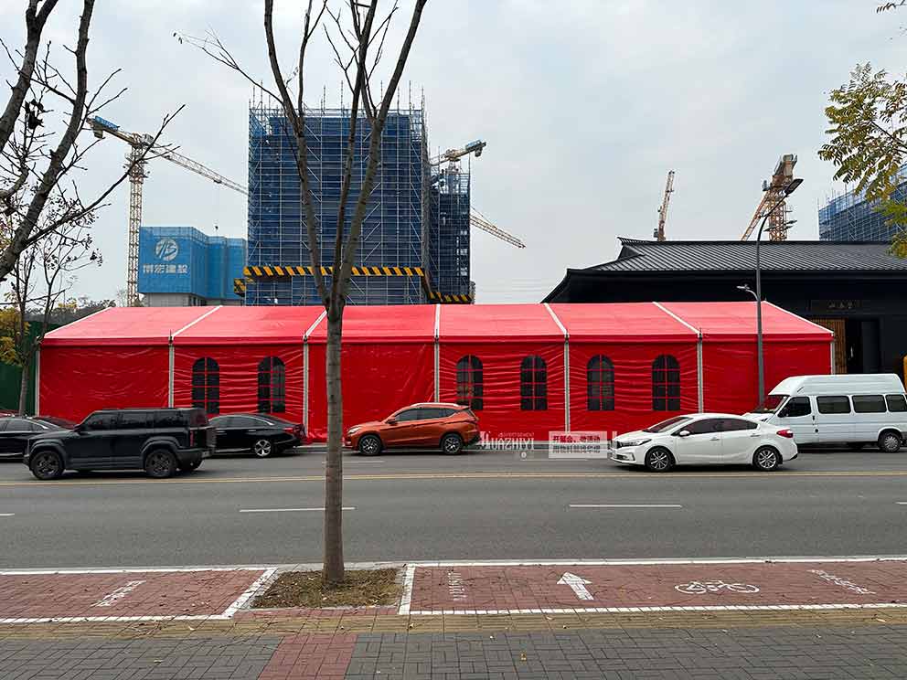 鄭州篷房租賃搭建地產(chǎn)開盤篷房注意事項(xiàng)